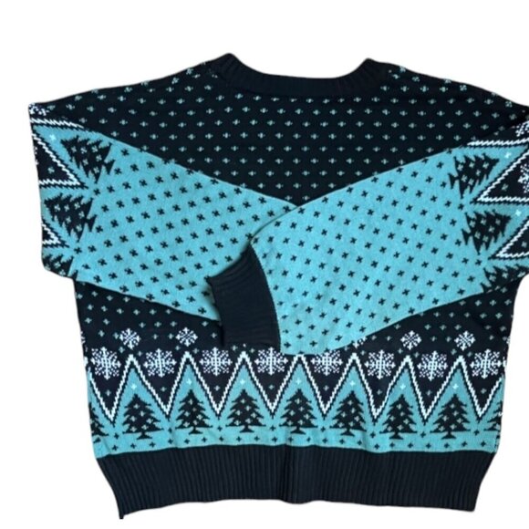 STAR WARS Men's Mandalorian Baby Yoda Santa Knit Ugly Christmas Sweater Large - Picture 15 of 16